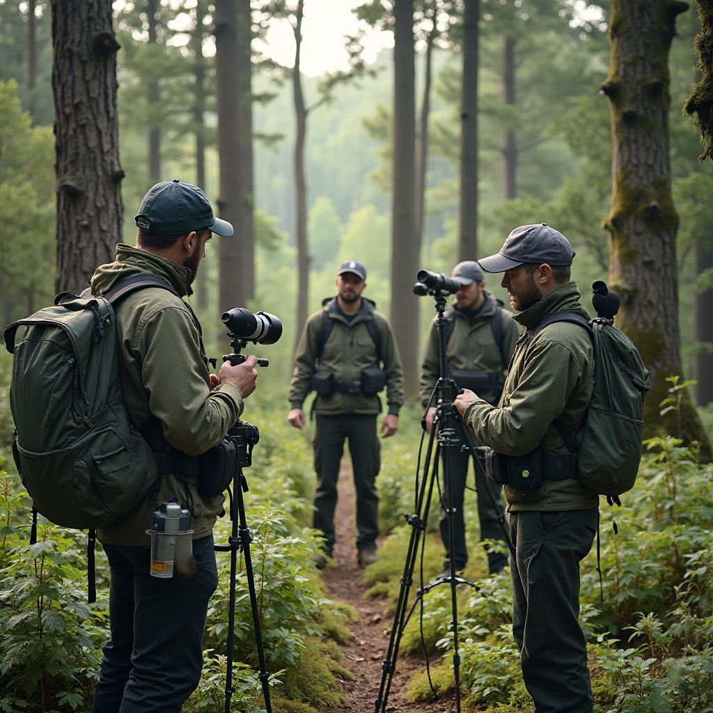 Conservation research in progress
