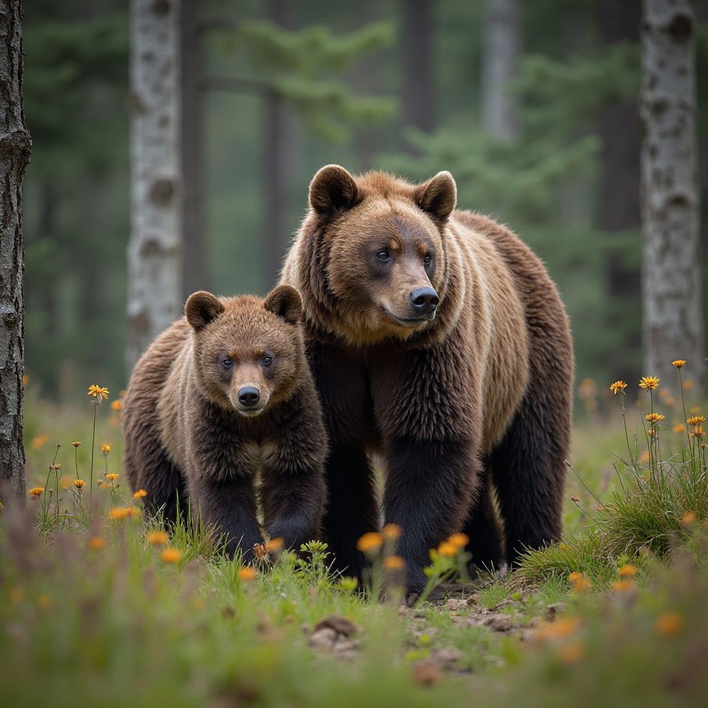 Brown bear conservation success