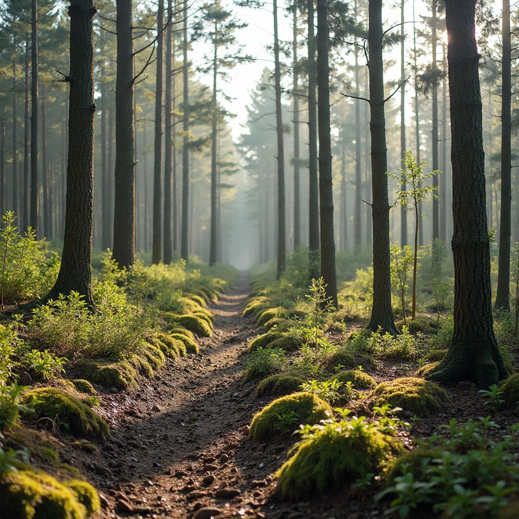 Forest restoration project